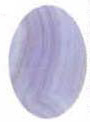 Blue Lace Agate (variety of Chalcedony Quartz)